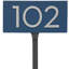 Floating 1-Line Lawn Address Sign-1599620973-1599625414