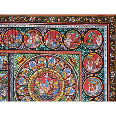 Radha Krishna avec Krishna Leela