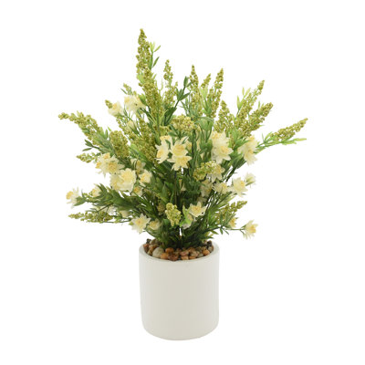Centres de table Wild Heather en pot
