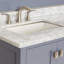 Ensemble de meuble-lavabo de salle de bain double 60 po avec miroir Carrasquillo