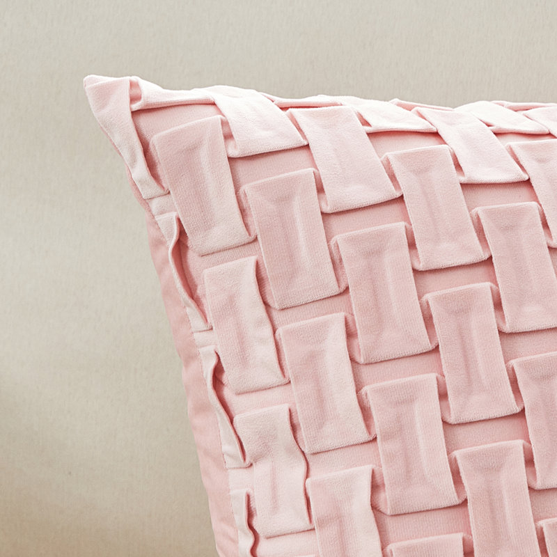 Coussin décoratif, Rose, Non