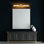 Éclairage pour meuble-lavabo à DEL 37,5 po - couleur sélectionnable (3 000 K / 4 000 K / 5 000 K) - DEL intégrée - idéal pour la salle de bain, la salle d'eau, le meuble-lavabo