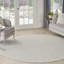 Tapis intérieur / extérieur ivoire / argent Anastasia-116498140