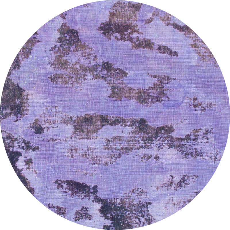 Solvay Abstract Indoor Rug, Round 3'
