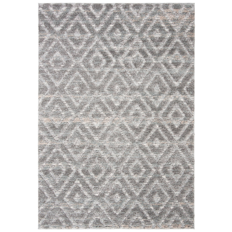 Tapis à poils longs Martha Stewart Lucia, Rectangle 4pi x 6 pi