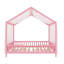 Lit peu encombrant, lit sur pied avec auvent, cadre de lit en forme de maison pour la maison-1441641958-1441641959
