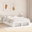 Bed Frame with Headboard Solid Pine Wood-1324561810-1324561815
