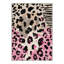 Tapis d'intérieur rose / beige / noir / gris lavable à la machine Alpesville Verona-1496177198