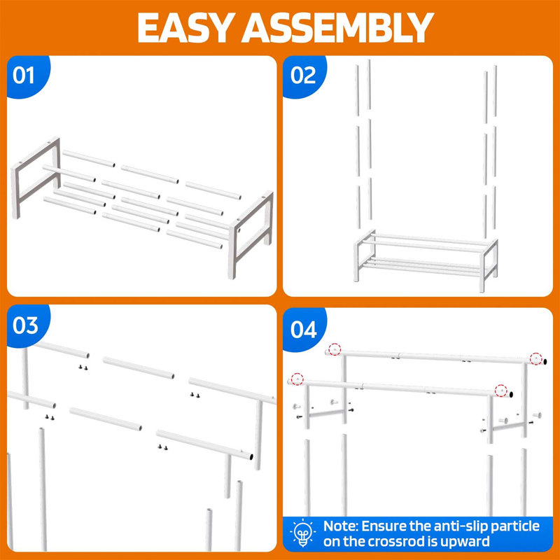 Bonville 120cm Clothing Rack