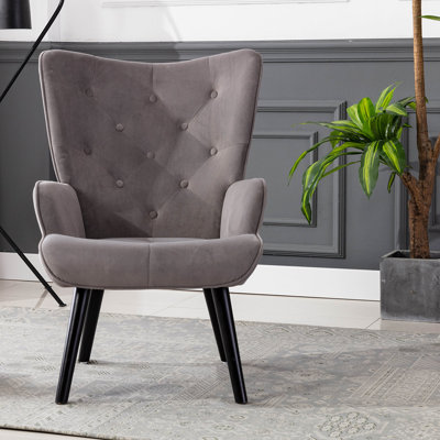 Erin Upholstered Wingback Chair
