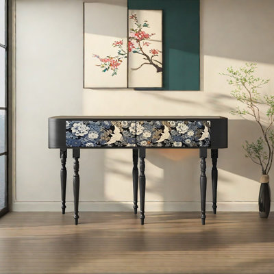 Retro Multifunctional Elegant Console Table