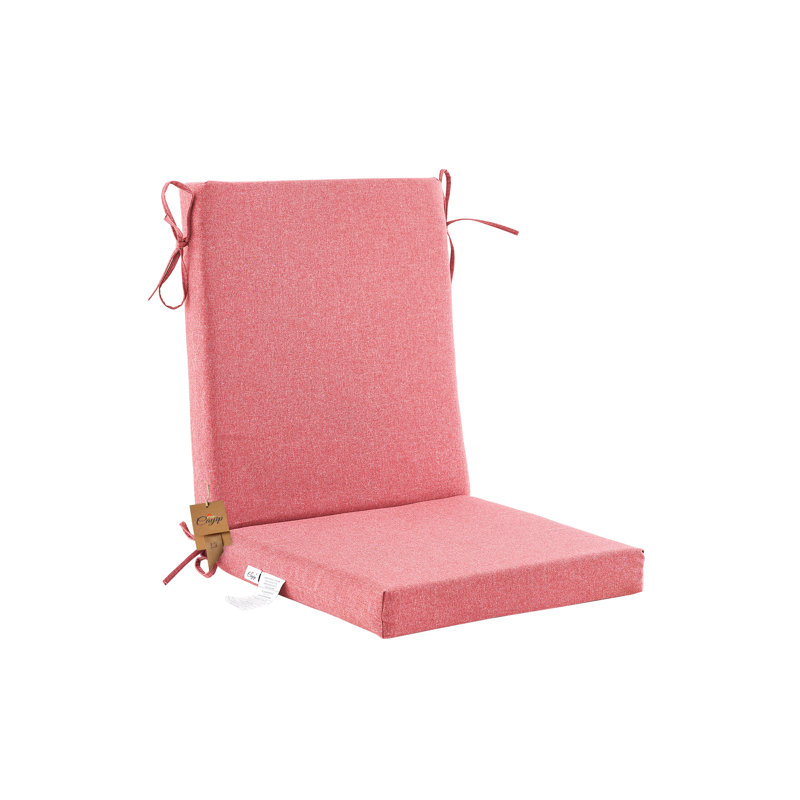 Outdoor 3'' Seat / Back Cushion, Red