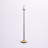 Evgeniya 58'' Satin Arched Floor Lamp