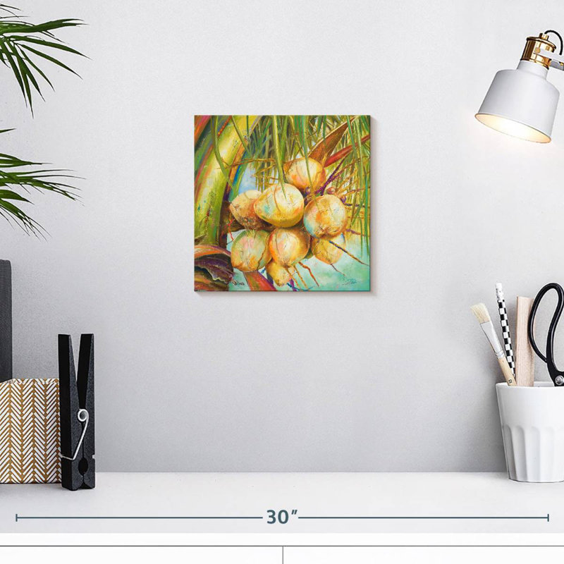 Harnek Patricia's Coconuts I, H 10 po x l 10 po