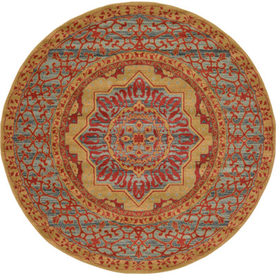 Tapis oriental rouge Ophelia