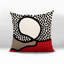Oreiller carré réversible intérieur / extérieur Vie Abstract-109594635-109605517
