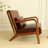 Ihar Faux Leather Accent Chair-1181930608