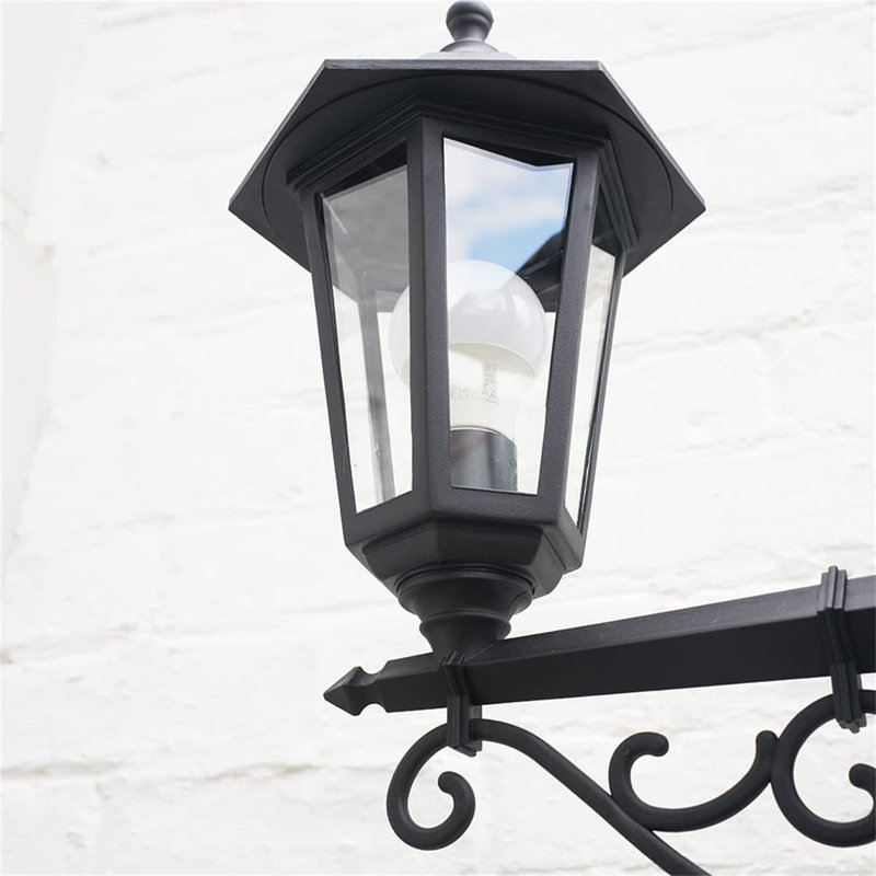 Efrosina Matte Black Pathway Light