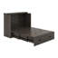 Lit escamotable double avec station de charge-2032237645