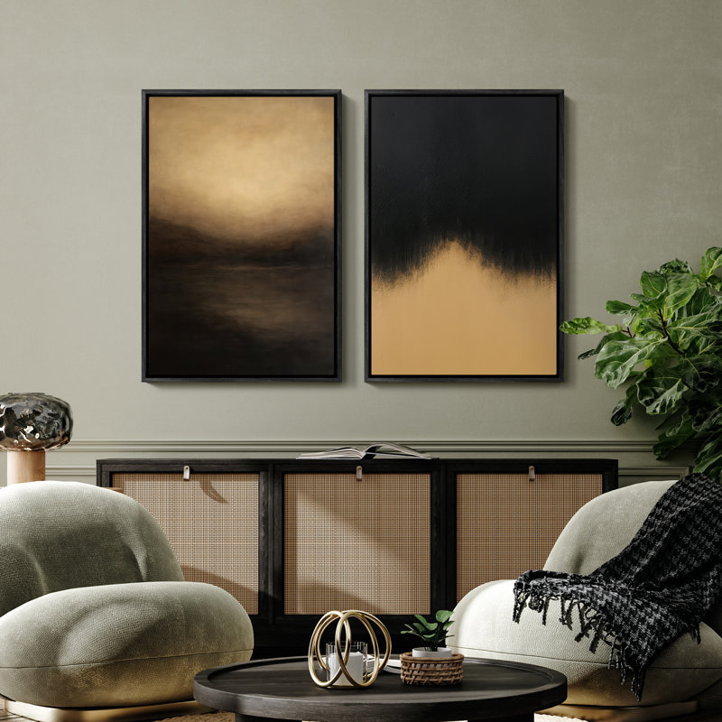 Art mural encadré, rétro, antique et classique pour chambre à coucher - 16 po x 24 po, H 24 po x l 16 po, Noir