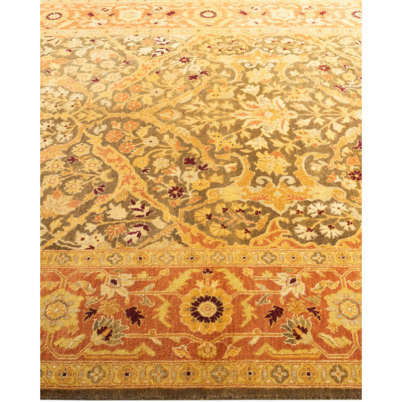 Tynajah One-of-a-Kind 6' 2" X 9' 4" Hand Knotted Area Rug
