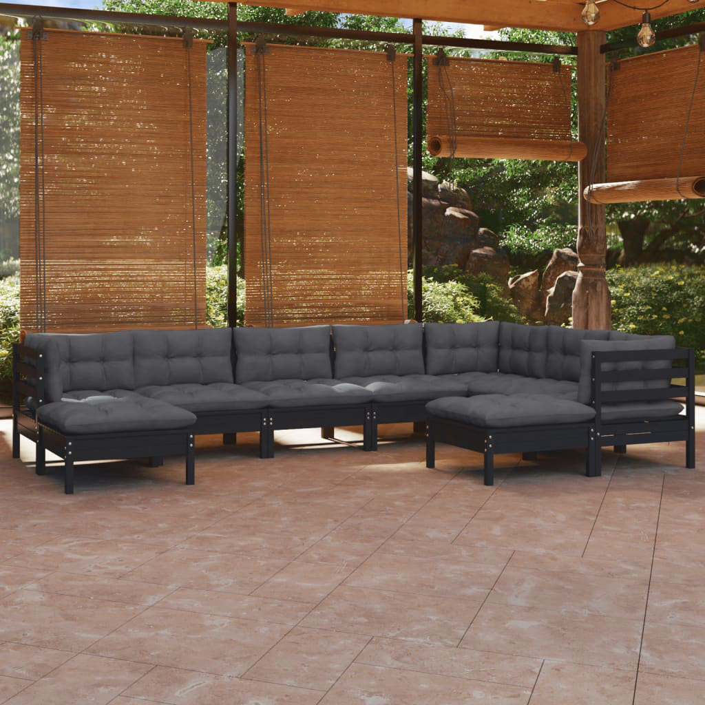 Gartenecksofa Janeeta mit Kissen