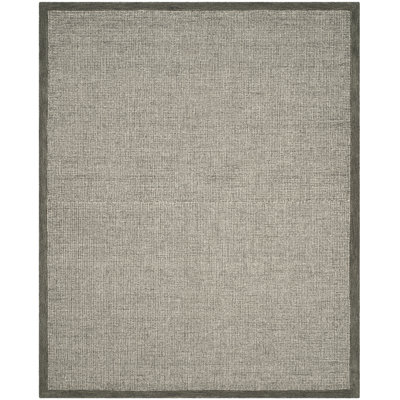 Furr Handmade Tufted Wool Brown/Beige Area Rug