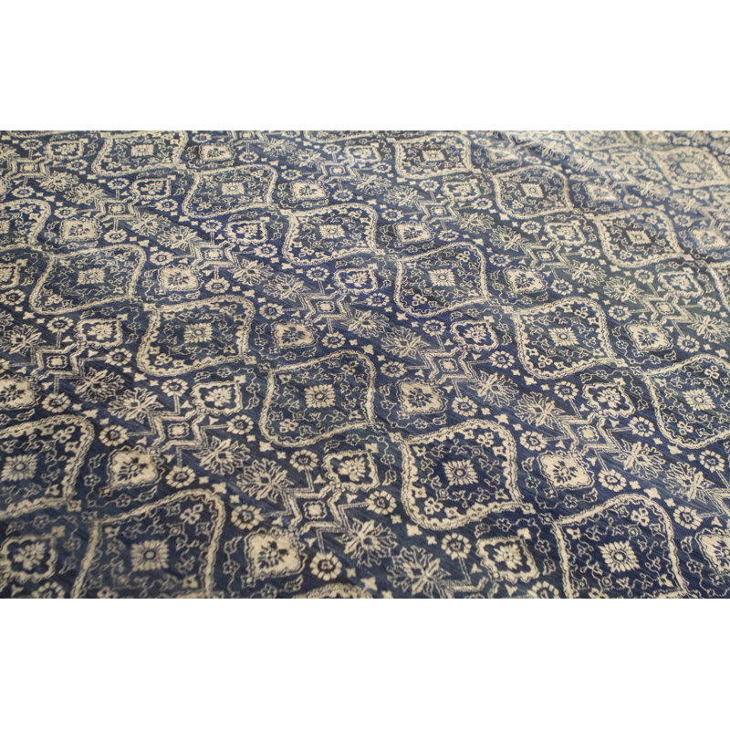 Hand Woven Wool Geometric Area Rug