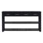 Élégante console d'entrée avec 4 tiroirs et 2 tablettes-494130318