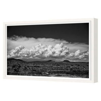 Marfa Clouds Framed Photographic Print
