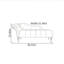 Chaise longue de loisirs rétro en tissu vert-131995698