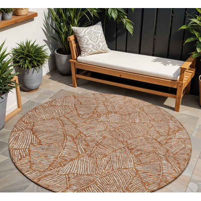 Tapis rond 8 po