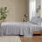 4 PCS Sheet Set Grey Ski Jump
