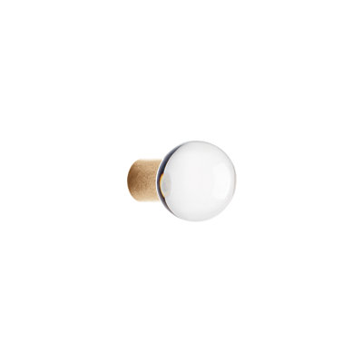 Crystal Bronze Round Knob
