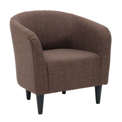 Upholstered Barrel Chair