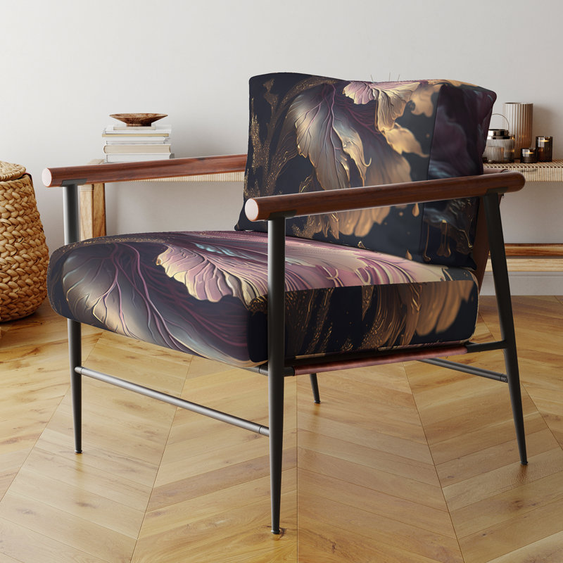 Fauteuil d'appoint Cristhian, Noir, noir, noir, noir