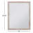 Gavina Wood Rectangle Wall Mirror