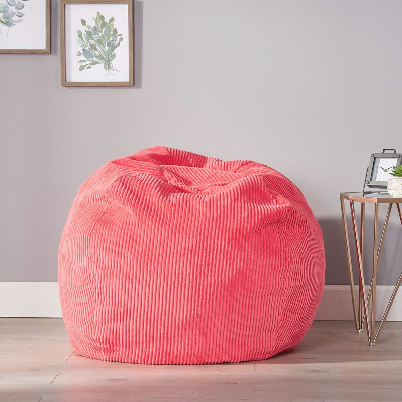 Fauteuil à billes en velours côtelé Modern