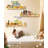 Nursery Floating Shelves For Wall, Set Of 3 Book Shelves-1960234145-1960234144