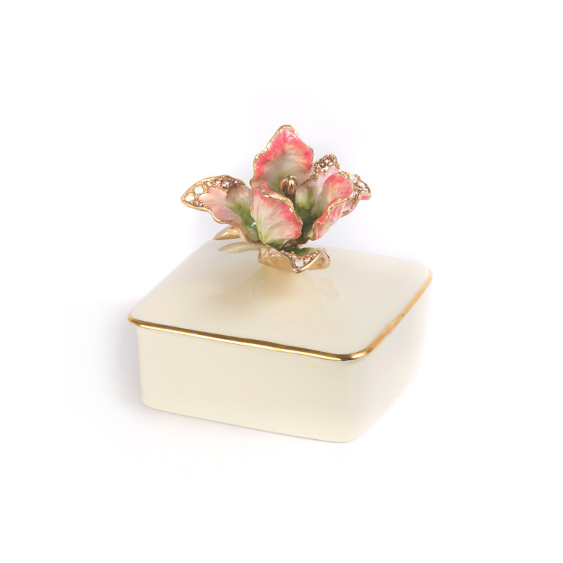 TULIP COLLECTION Porcelain China Decorative Box
