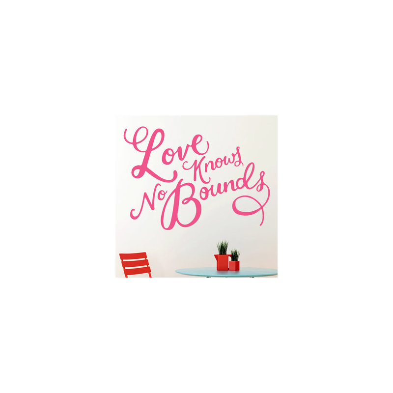 Wall Decal, Large, Pink