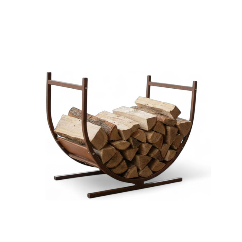 48cm W Metal Log Rack