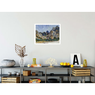 Montagnes à Saint-Remy (Montagnes à Saint-Remy) par Vincent van Gogh - Estampe numérique