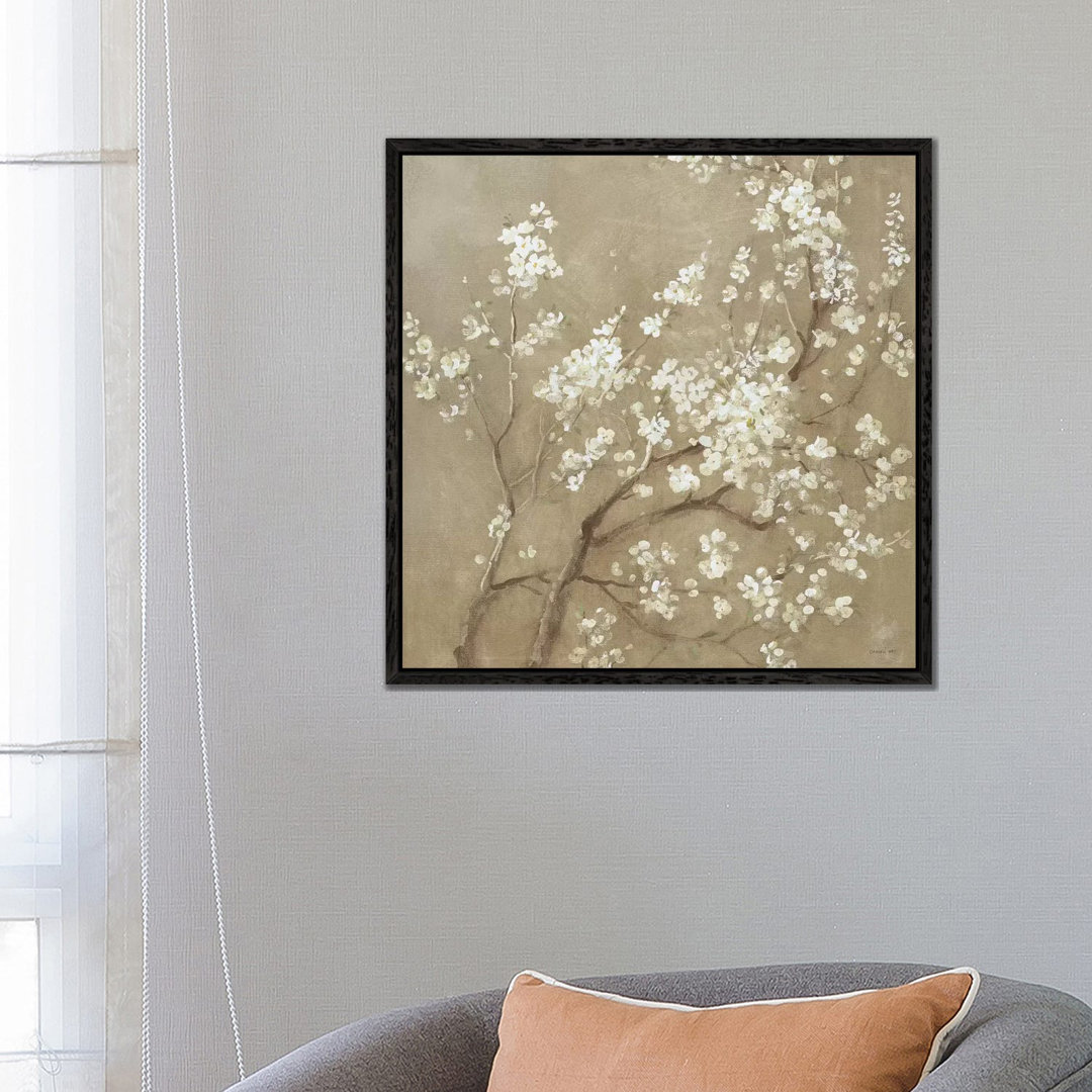 Leinwandbild White Cherry Blossoms I von Danhui Nai