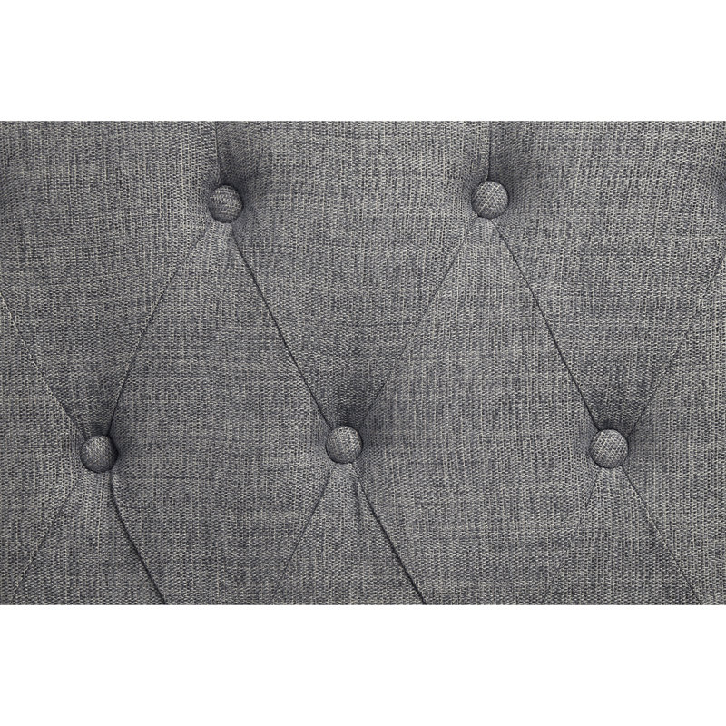 Causeuse en tissu avec 3 coussins
