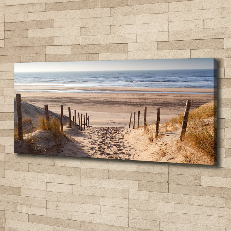 Coastal Dunes - Wrapped Canvas Print