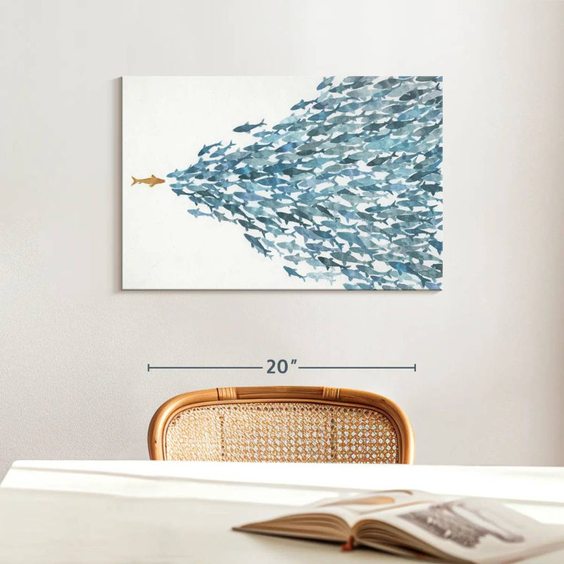 Brampt A New Direction, 16" H x 24" W