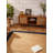 Wiedman Hand Woven Jute Eco-Friendly Solid Area Rugs - 4' x 4', Square, Beige Blue Color, Contemporary Modern Design, Low Pile, Natural Fiber, Outdoor Indoor Handmade Area Rugs for Living Room, Bed Room-1376240662