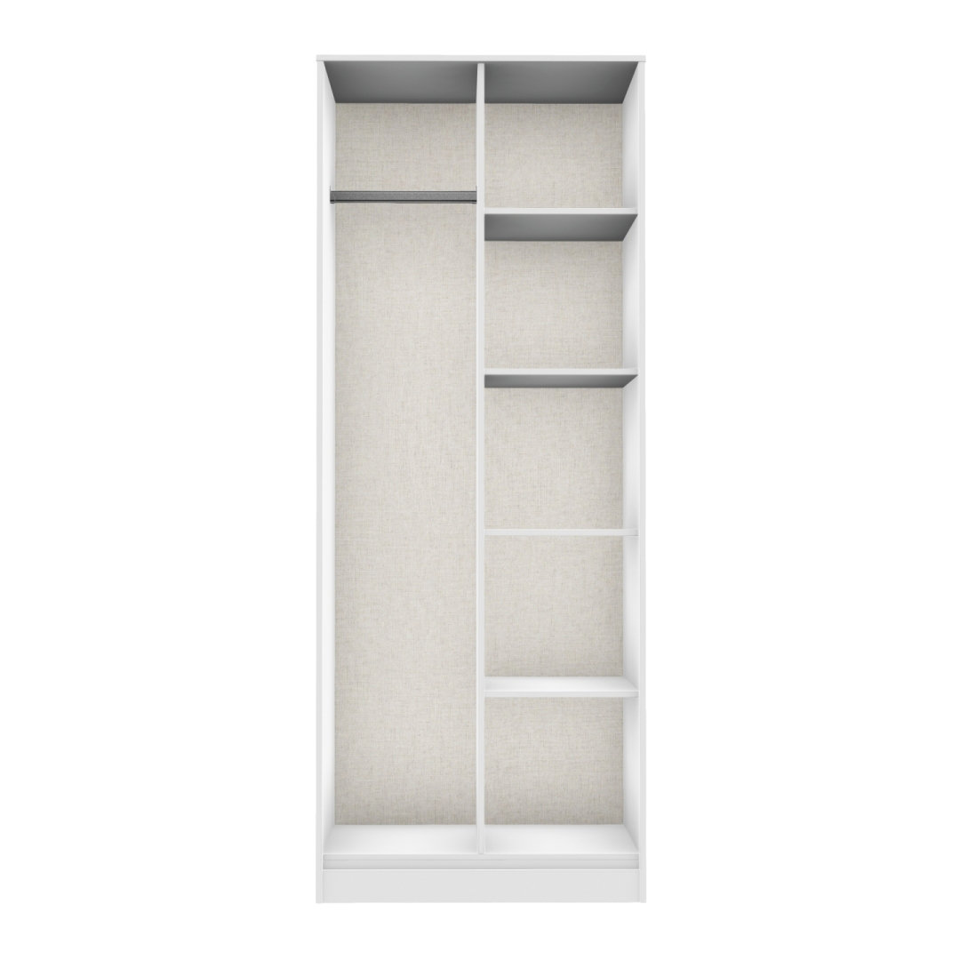 Fully Assembled Hong Kong - Black Hairpin (C) Open Shelf Unit