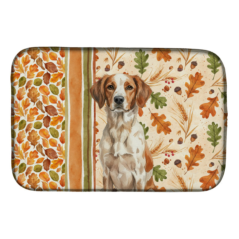 Roan Brittany Heirloom Fall Dish Drying Mat